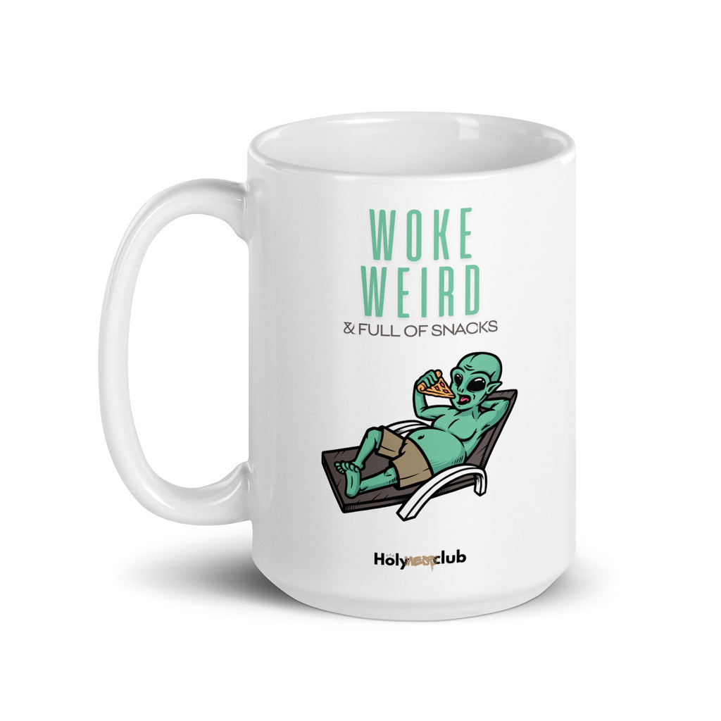 Mug Blanc Brillant - Pour tou·tes celles et ceux qui boivent chaud et pensent clair.