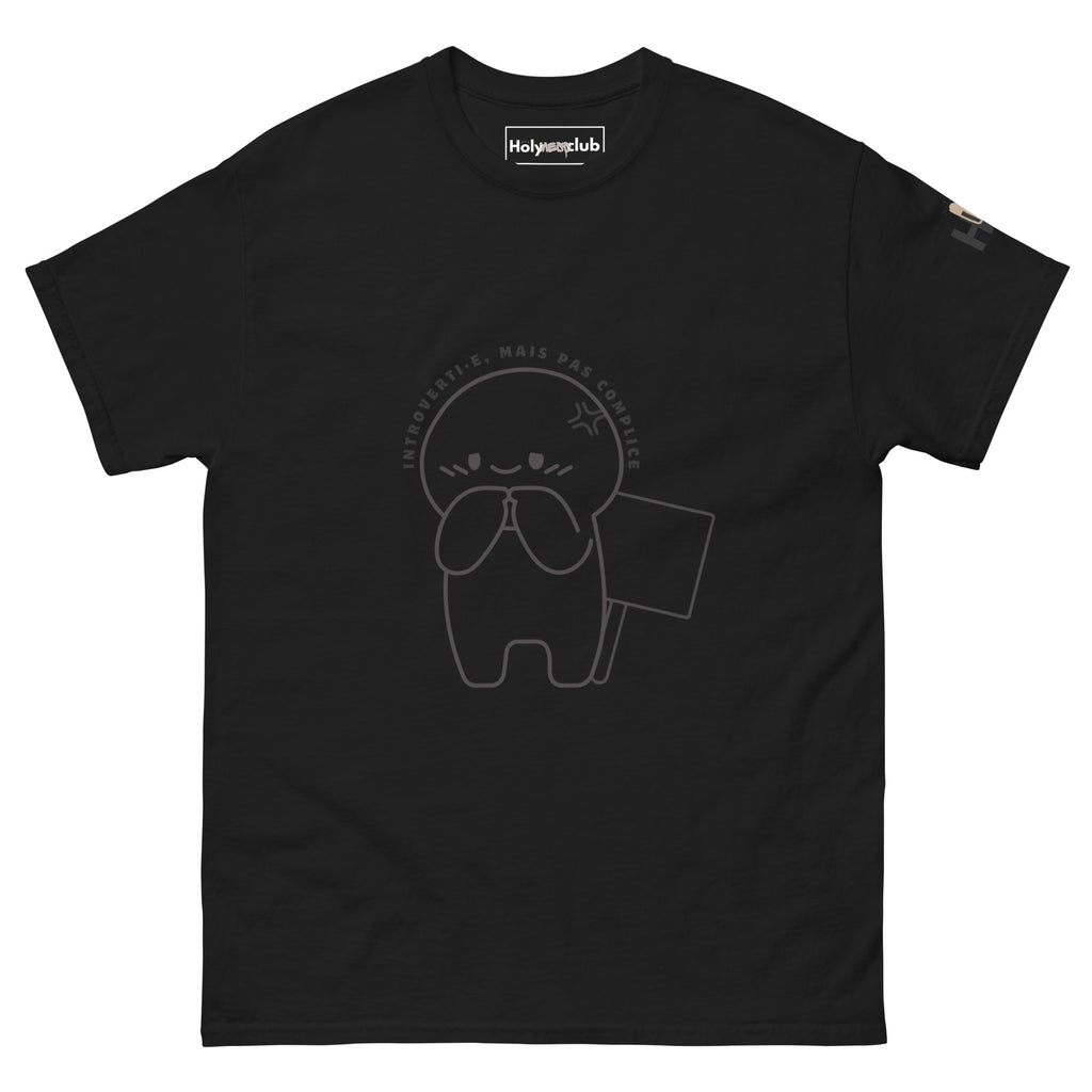 T-shirt unisexe coton bio engagé – Slogan Make mental health sexy again – Holy Mess Club T-shirt unisexe coton bio éthique – Slogan Trop doux pour ce monde – Holy Mess Club T-shirt éthique et sarcastique – Slogan Féministe flinguée & full of snacks – Holy