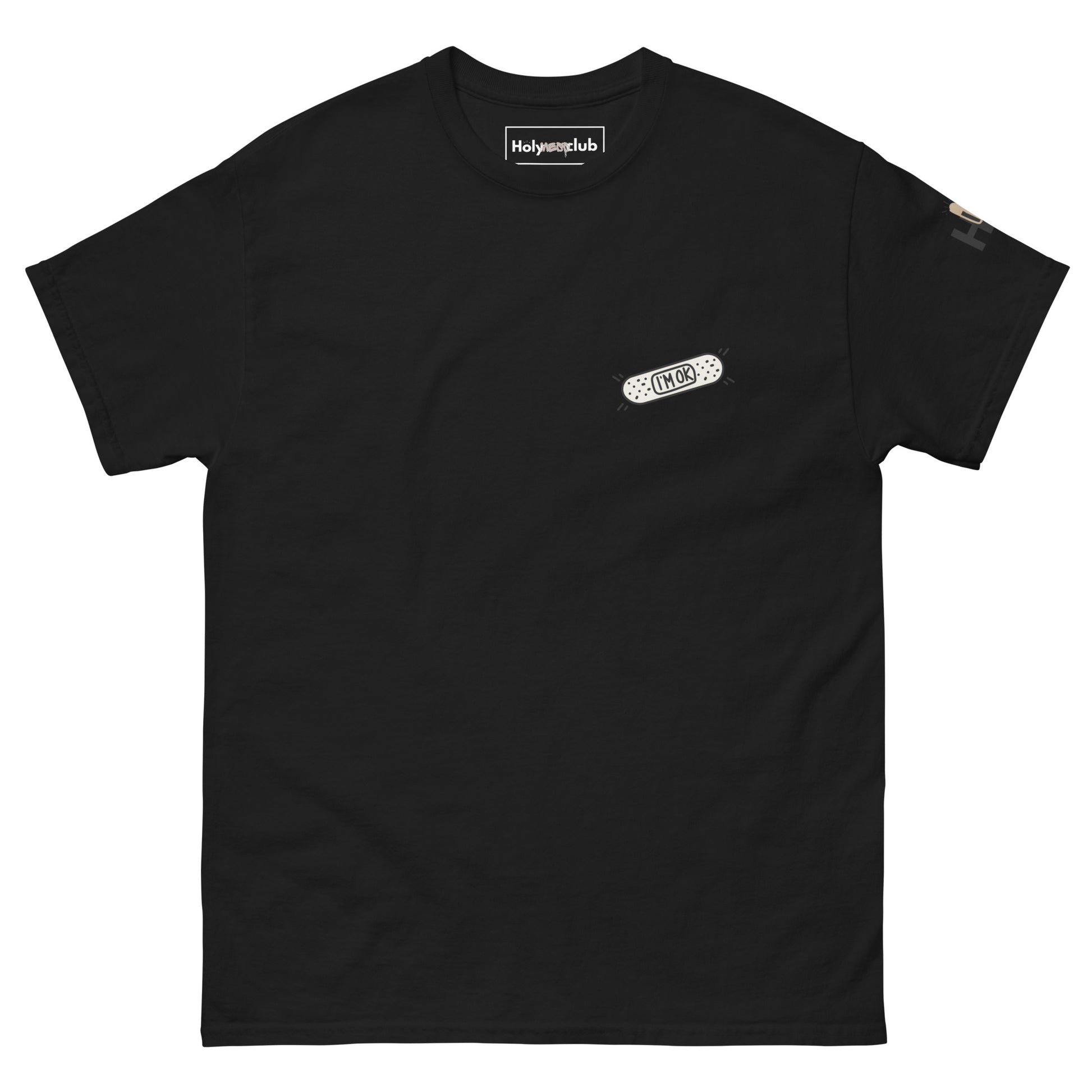 T-shirt unisexe coton bio engagé – Slogan Make mental health sexy again – Holy Mess Club T-shirt unisexe coton bio éthique – Slogan Trop doux pour ce monde – Holy Mess Club T-shirt éthique et sarcastique – Slogan Féministe flinguée & full of snacks – Holy