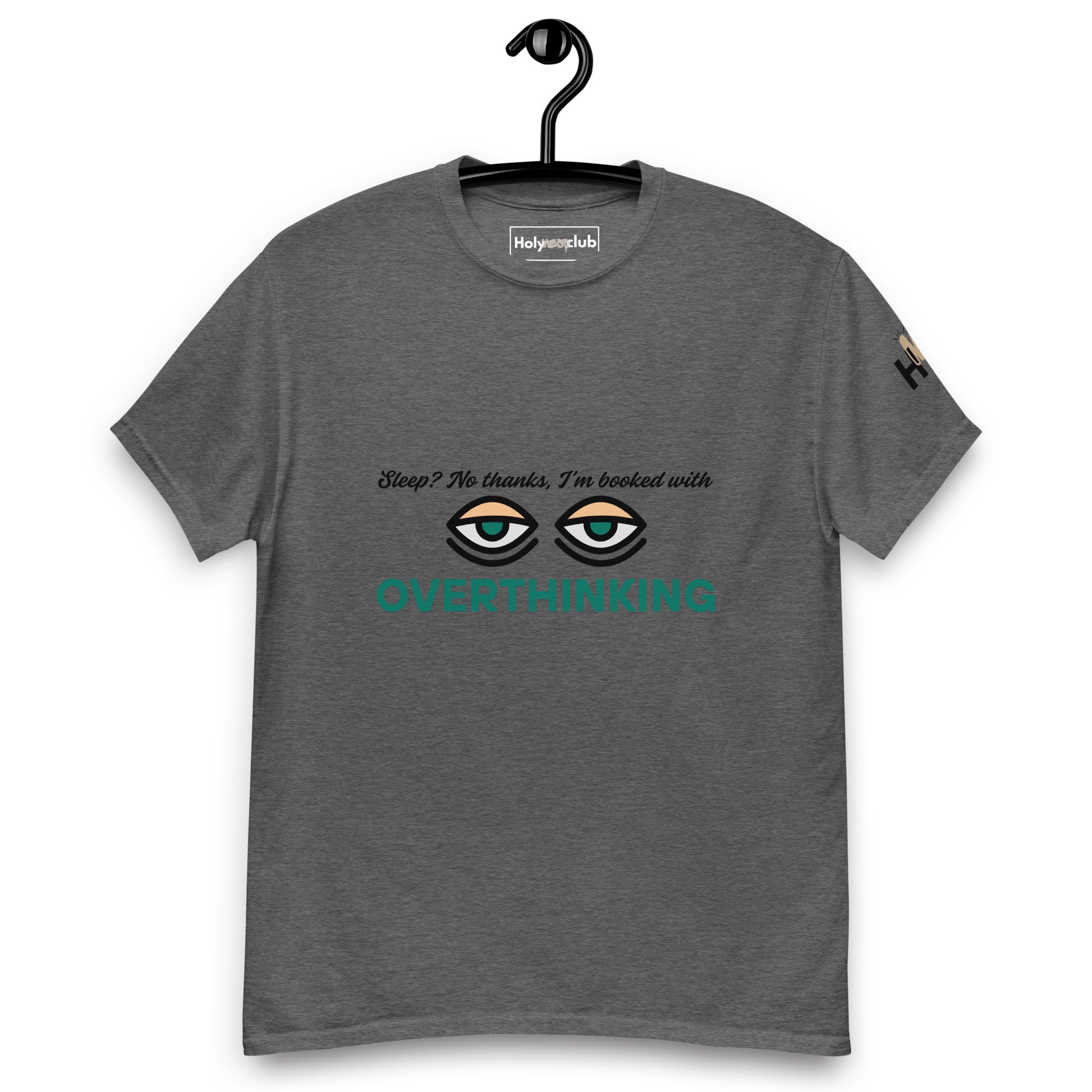 T-shirt unisexe coton bio engagé – Slogan Make mental health sexy again – Holy Mess Club T-shirt unisexe coton bio éthique – Slogan Trop doux pour ce monde – Holy Mess Club T-shirt éthique et sarcastique – Slogan Féministe flinguée & full of snacks – Holy