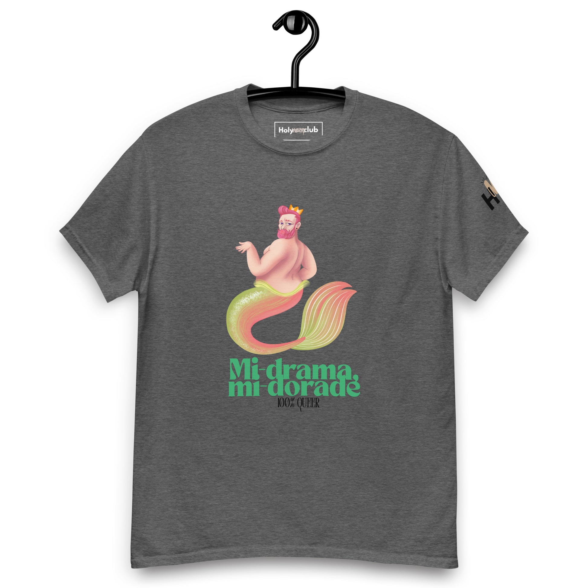 T-shirt unisexe coton bio engagé – Slogan Make mental health sexy again – Holy Mess Club T-shirt unisexe coton bio éthique – Slogan Trop doux pour ce monde – Holy Mess Club T-shirt éthique et sarcastique – Slogan Féministe flinguée & full of snacks – Holy