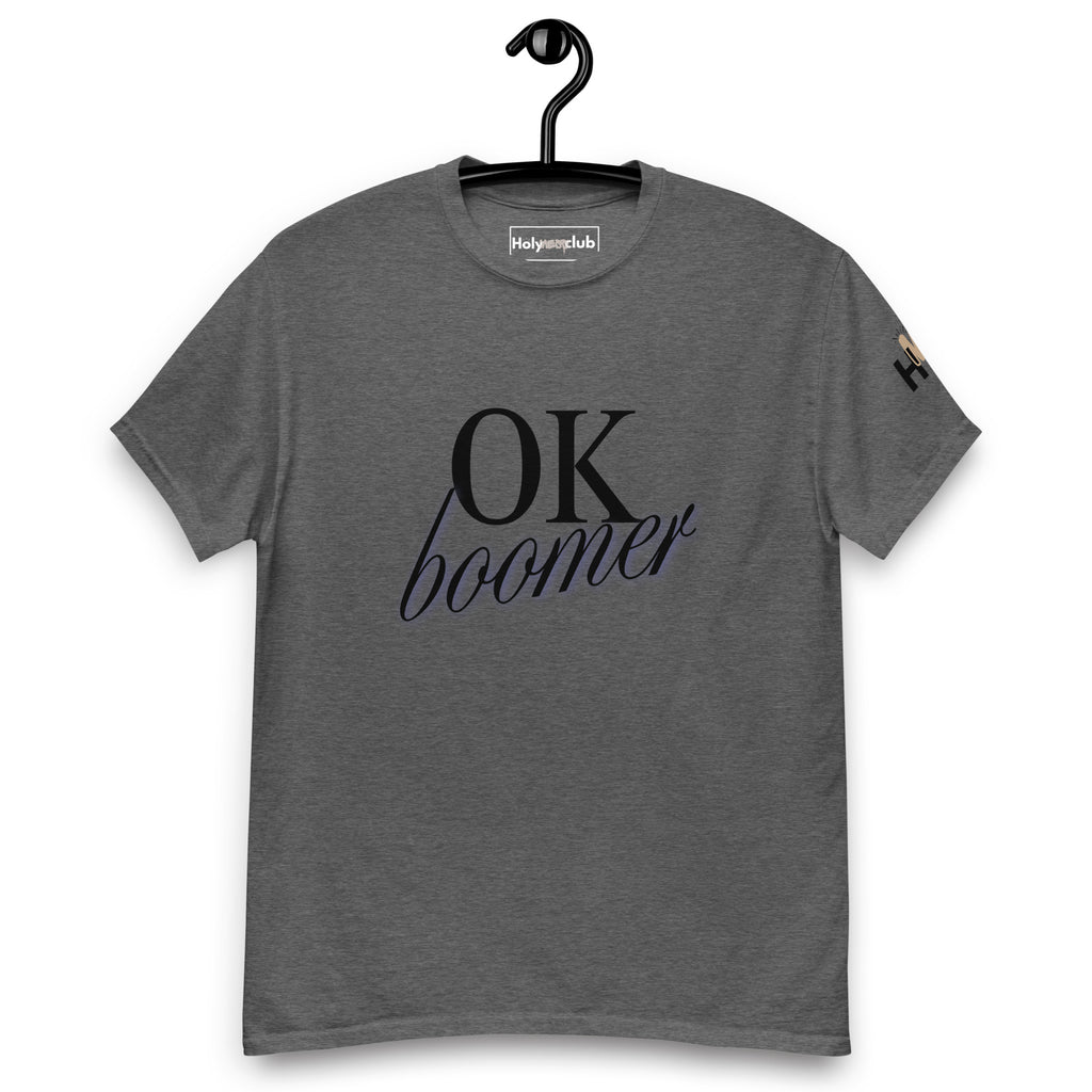 T-shirt unisexe coton bio engagé – Slogan Make mental health sexy again – Holy Mess Club T-shirt unisexe coton bio éthique – Slogan Trop doux pour ce monde – Holy Mess Club T-shirt éthique et sarcastique – Slogan Féministe flinguée & full of snacks – Holy