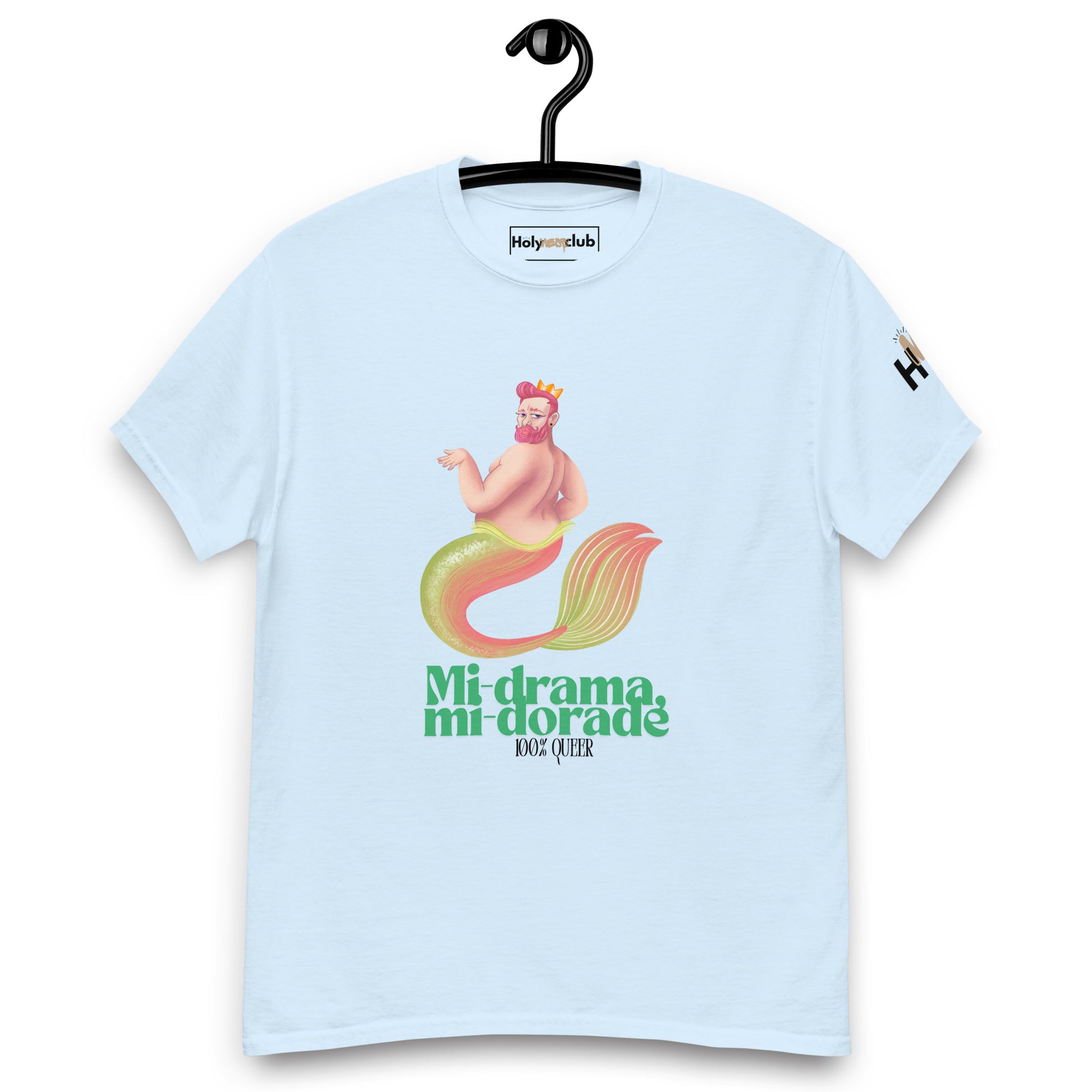 T-shirt unisexe coton bio engagé – Slogan Make mental health sexy again – Holy Mess Club T-shirt unisexe coton bio éthique – Slogan Trop doux pour ce monde – Holy Mess Club T-shirt éthique et sarcastique – Slogan Féministe flinguée & full of snacks – Holy