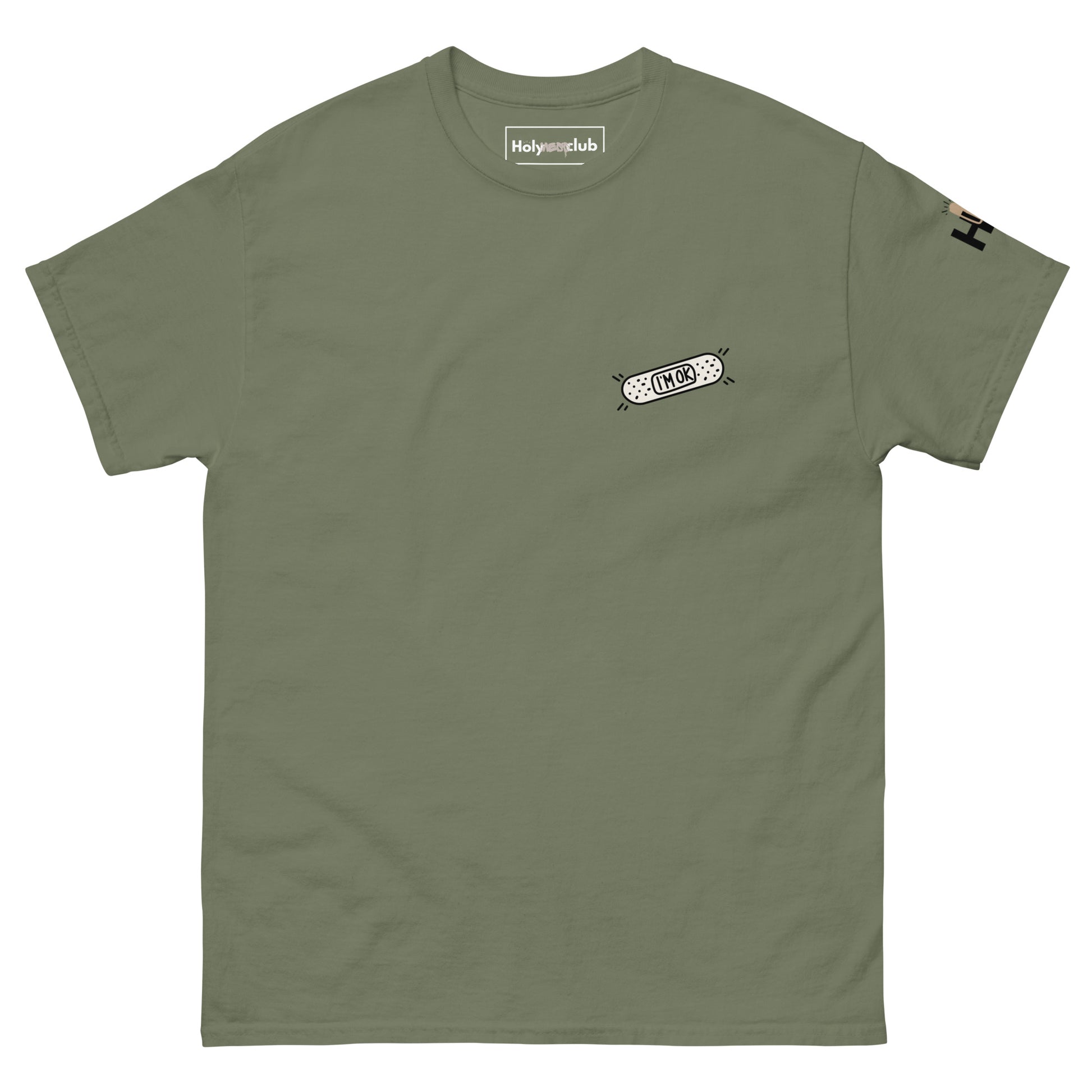 T-shirt unisexe coton bio engagé – Slogan Make mental health sexy again – Holy Mess Club T-shirt unisexe coton bio éthique – Slogan Trop doux pour ce monde – Holy Mess Club T-shirt éthique et sarcastique – Slogan Féministe flinguée & full of snacks – Holy