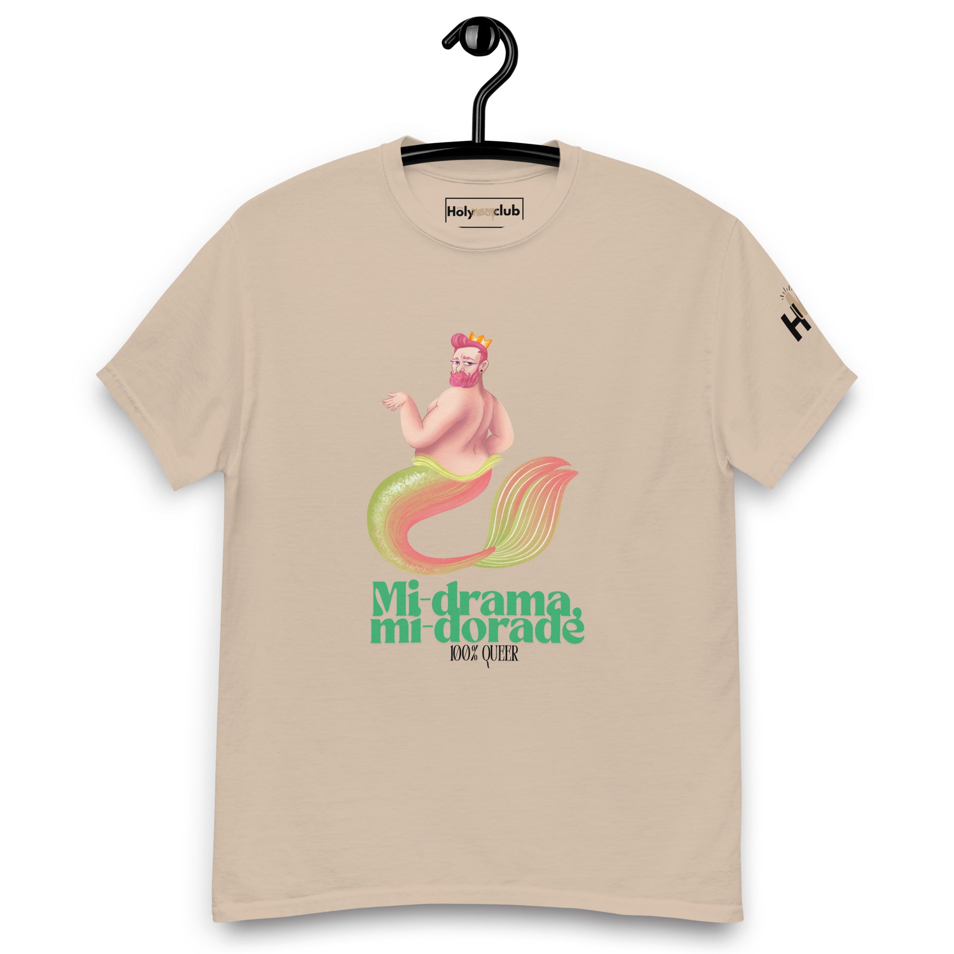T-shirt unisexe coton bio engagé – Slogan Make mental health sexy again – Holy Mess Club T-shirt unisexe coton bio éthique – Slogan Trop doux pour ce monde – Holy Mess Club T-shirt éthique et sarcastique – Slogan Féministe flinguée & full of snacks – Holy