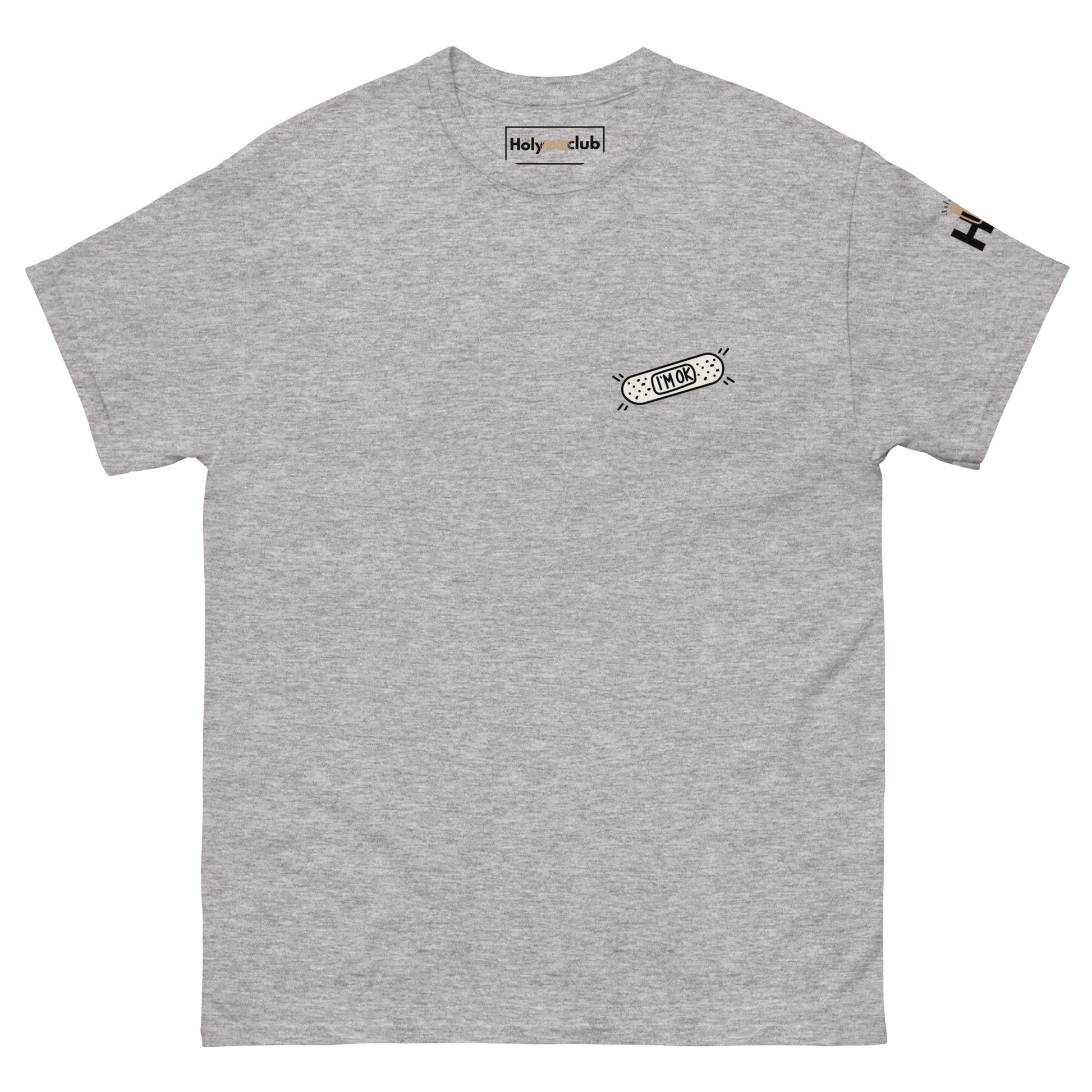 T-shirt unisexe coton bio engagé – Slogan Make mental health sexy again – Holy Mess Club T-shirt unisexe coton bio éthique – Slogan Trop doux pour ce monde – Holy Mess Club T-shirt éthique et sarcastique – Slogan Féministe flinguée & full of snacks – Holy