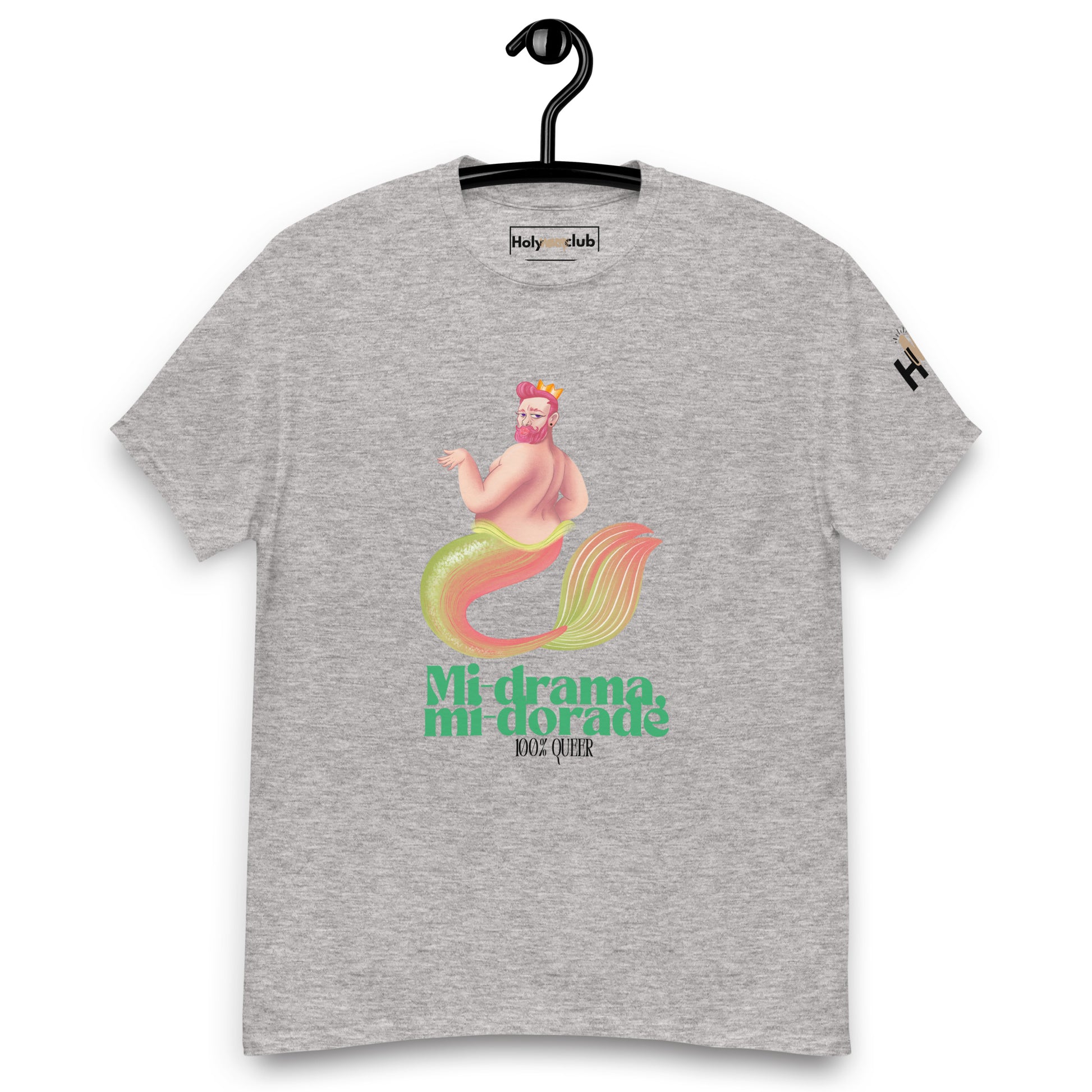 T-shirt unisexe coton bio engagé – Slogan Make mental health sexy again – Holy Mess Club T-shirt unisexe coton bio éthique – Slogan Trop doux pour ce monde – Holy Mess Club T-shirt éthique et sarcastique – Slogan Féministe flinguée & full of snacks – Holy