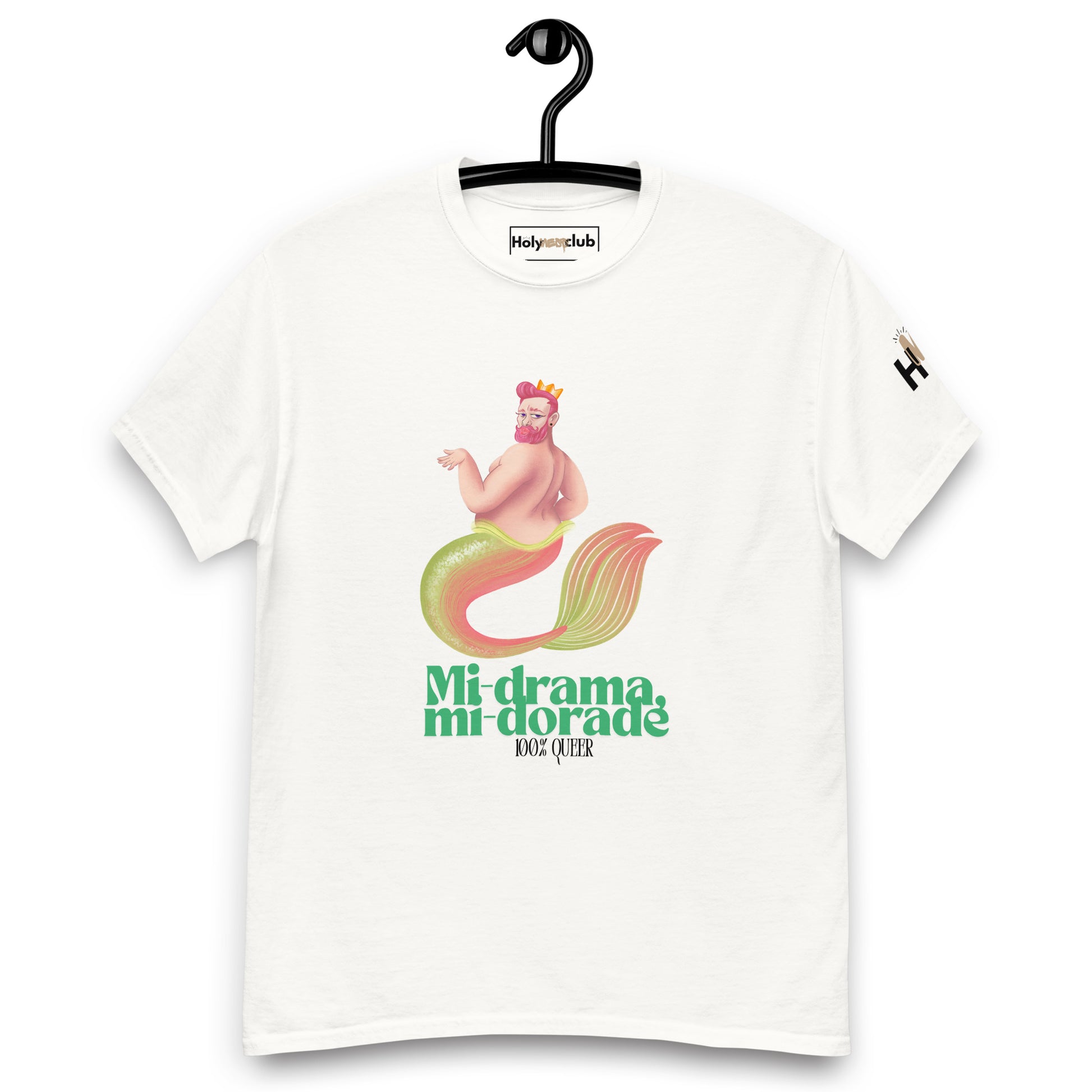 T-shirt unisexe coton bio engagé – Slogan Make mental health sexy again – Holy Mess Club T-shirt unisexe coton bio éthique – Slogan Trop doux pour ce monde – Holy Mess Club T-shirt éthique et sarcastique – Slogan Féministe flinguée & full of snacks – Holy