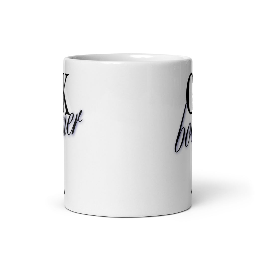 Mug Blanc Brillant - Pour tou·tes celles et ceux qui boivent chaud et pensent clair.