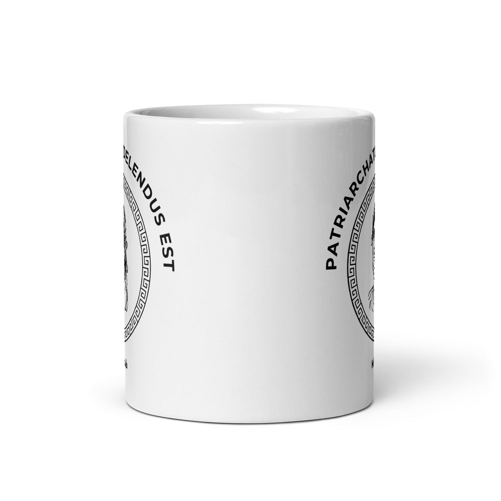 Mug Blanc Brillant - Pour tou·tes celles et ceux qui boivent chaud et pensent clair.