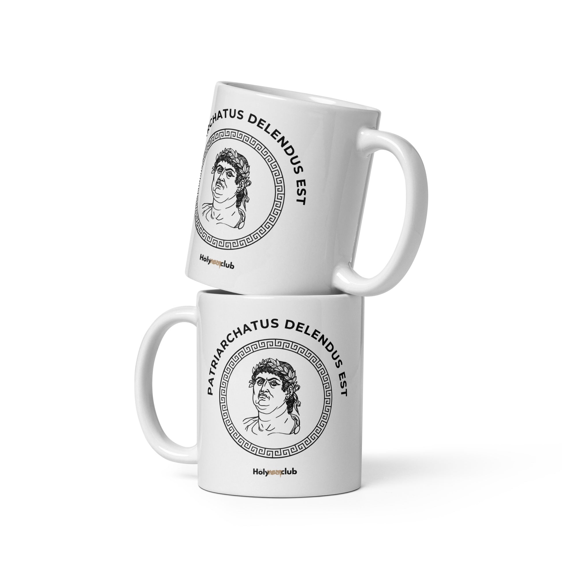 Mug Blanc Brillant - Pour tou·tes celles et ceux qui boivent chaud et pensent clair.