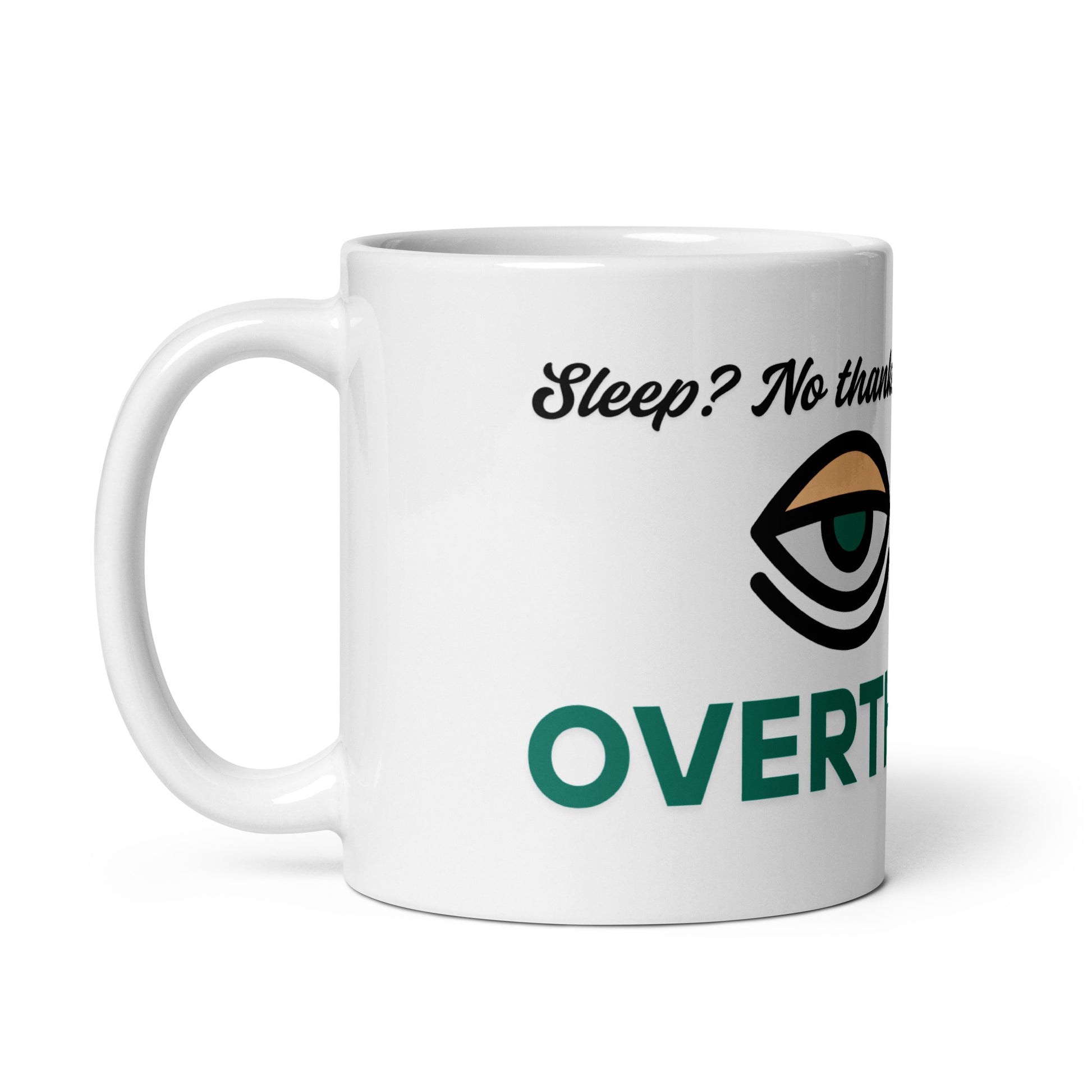 Mug Blanc Brillant - Pour tou·tes celles et ceux qui boivent chaud et pensent clair.