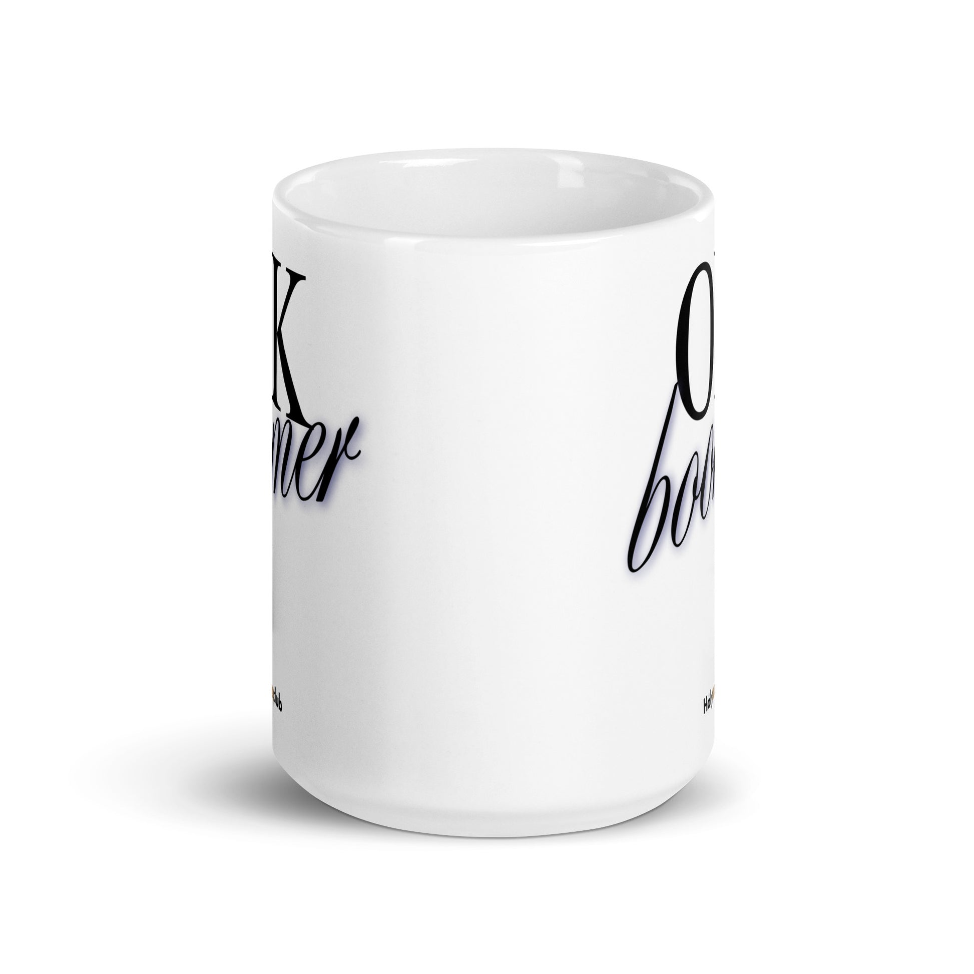 Mug Blanc Brillant - Pour tou·tes celles et ceux qui boivent chaud et pensent clair.