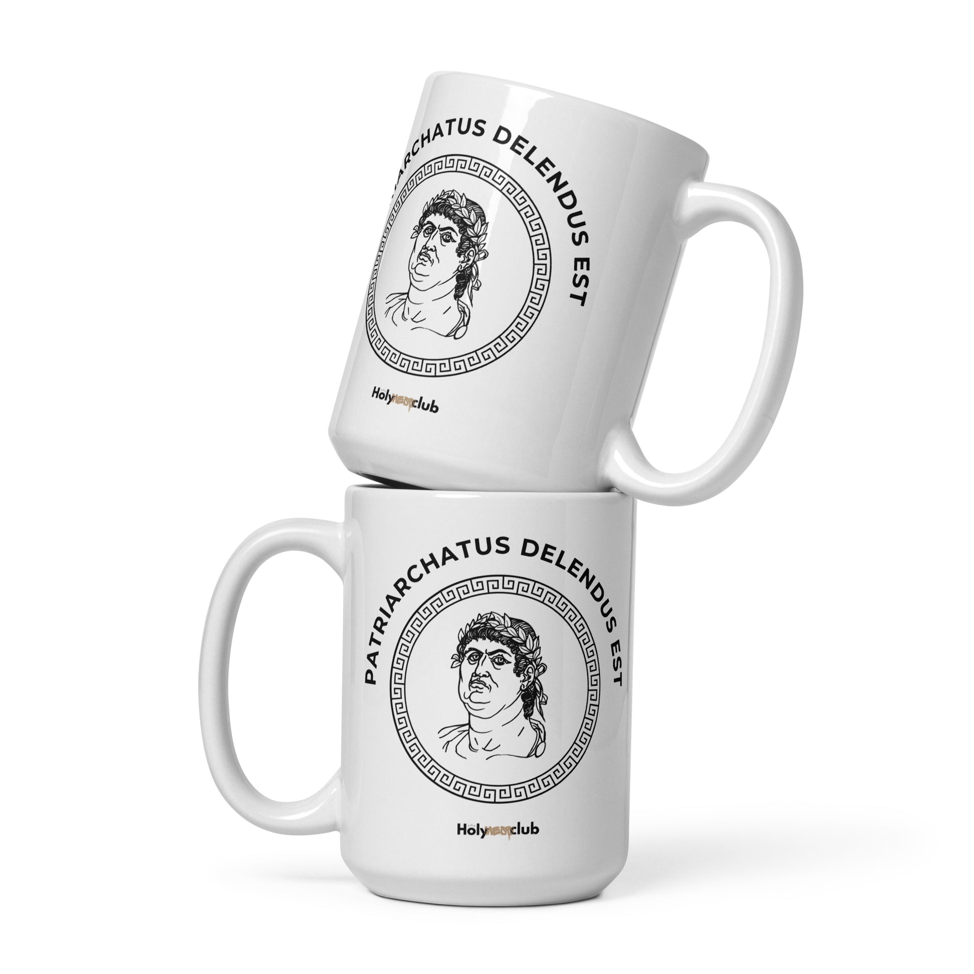 Mug Blanc Brillant - Pour tou·tes celles et ceux qui boivent chaud et pensent clair.