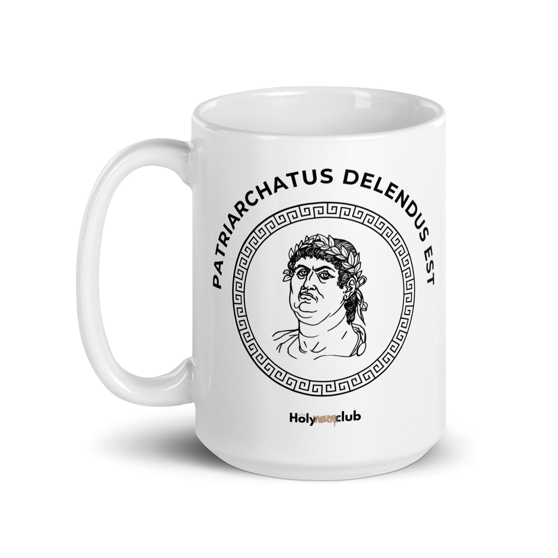 Mug Blanc Brillant - Pour tou·tes celles et ceux qui boivent chaud et pensent clair.