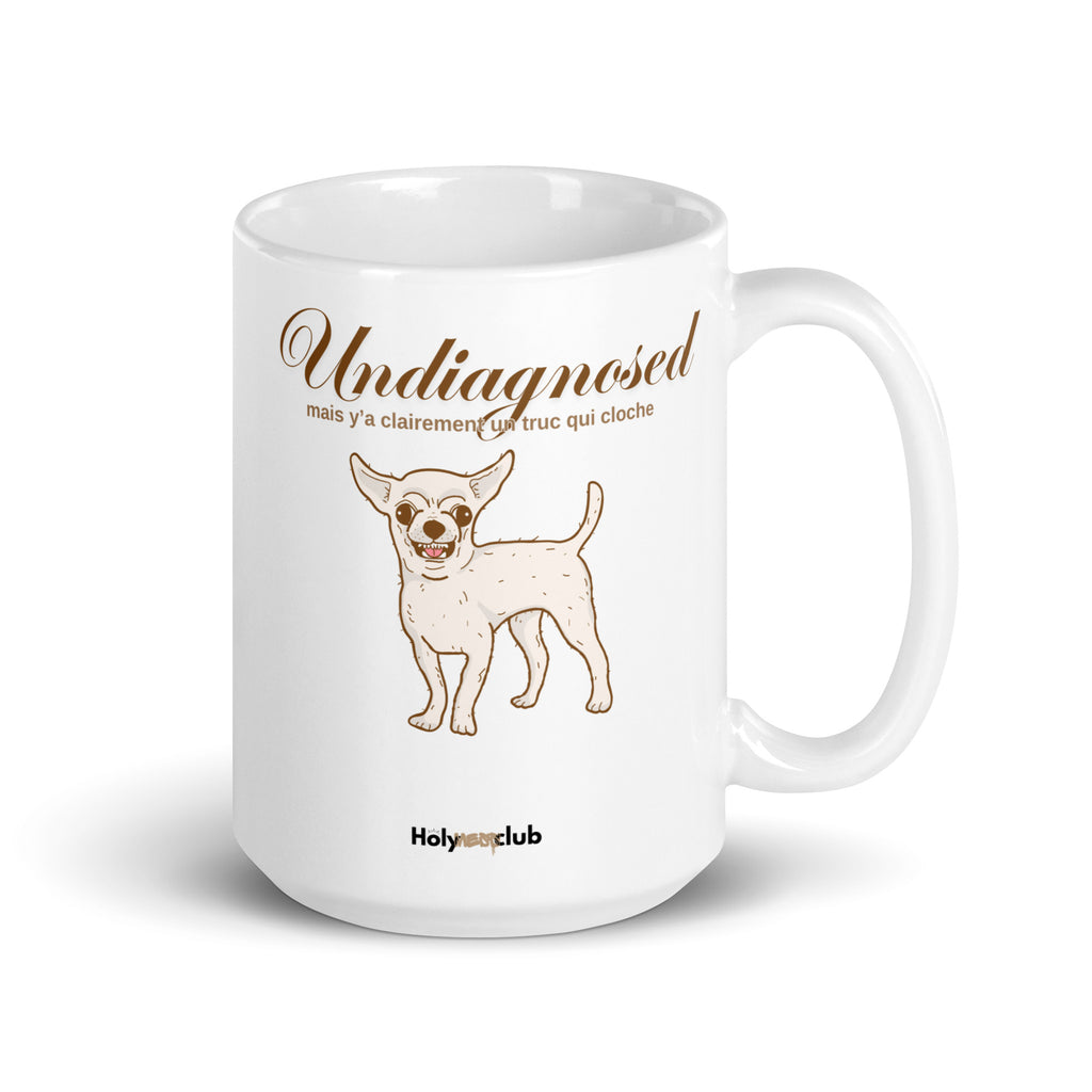 Mug Blanc Brillant - Pour tou·tes celles et ceux qui boivent chaud et pensent clair.