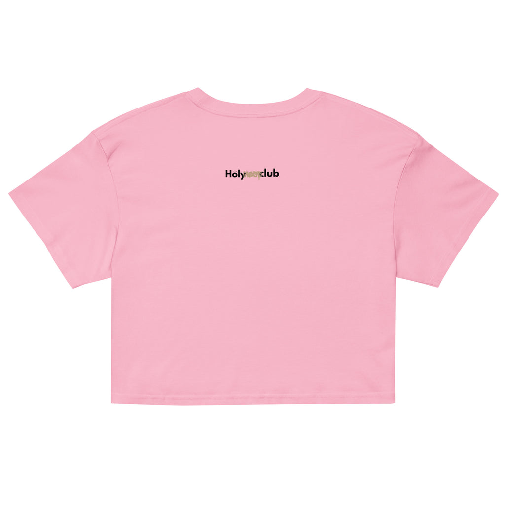 Crop top - Court sur la taille, long sur le message Court sur la taille, long sur le message.