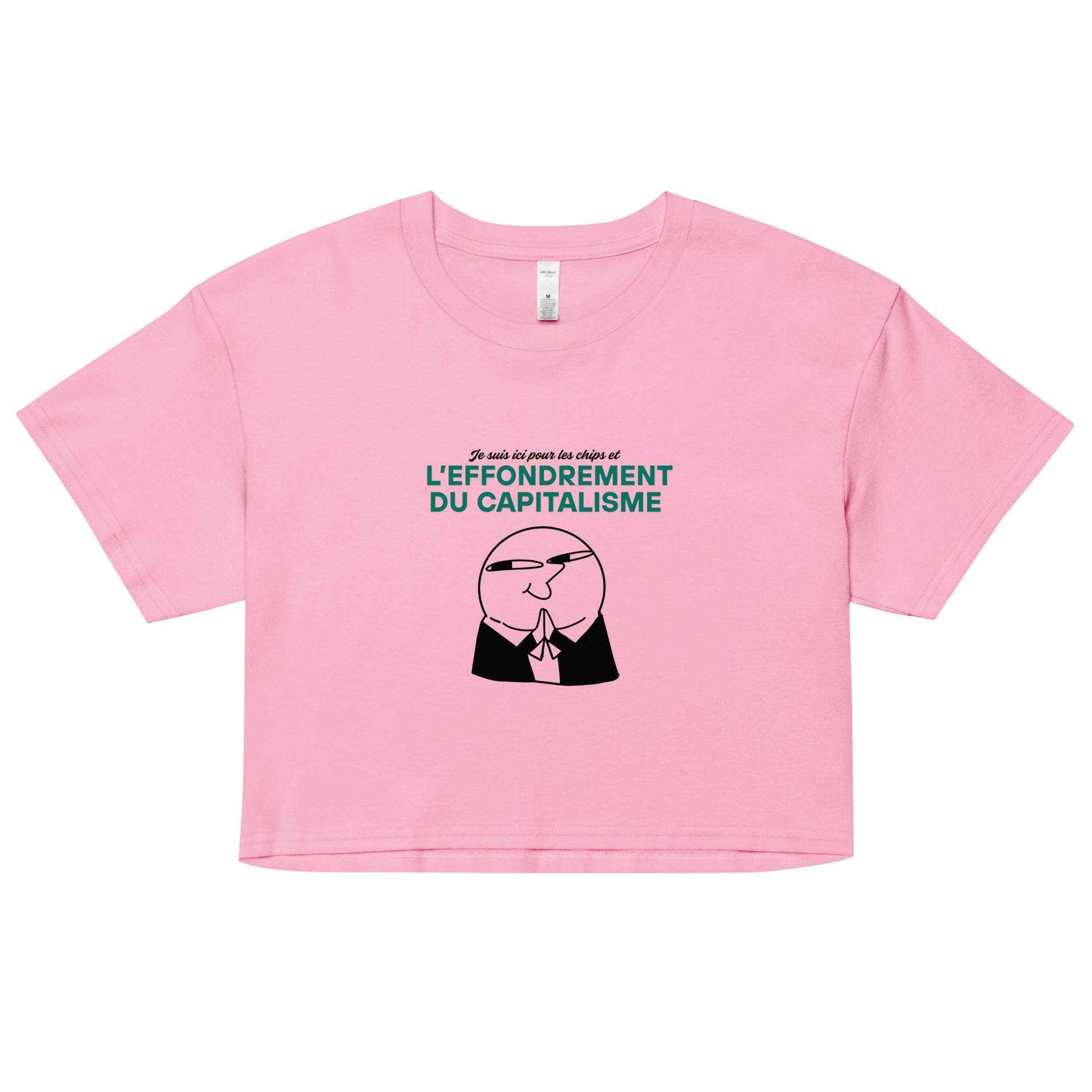 Crop top - Court sur la taille, long sur le message