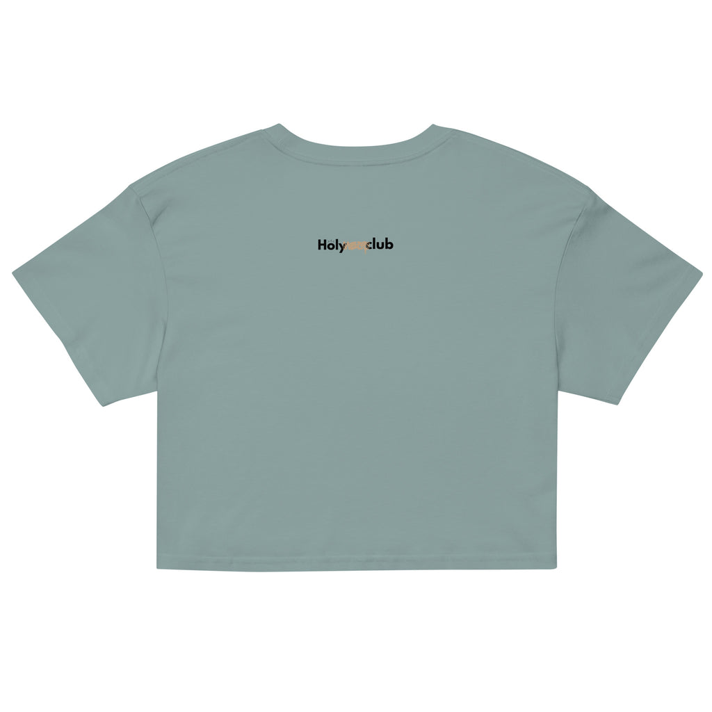 Crop top - Court sur la taille, long sur le message Court sur la taille, long sur le message.