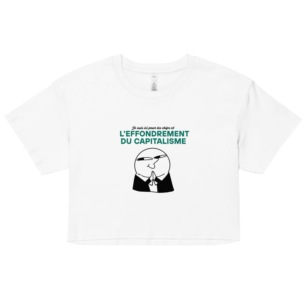 Crop top - Court sur la taille, long sur le message